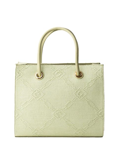 Borsa Elisabetta Franchi donna BS83A52E2DC7 lime rafia ELISABETTA FRANCHI | Borse | BS83A52E2DC7
